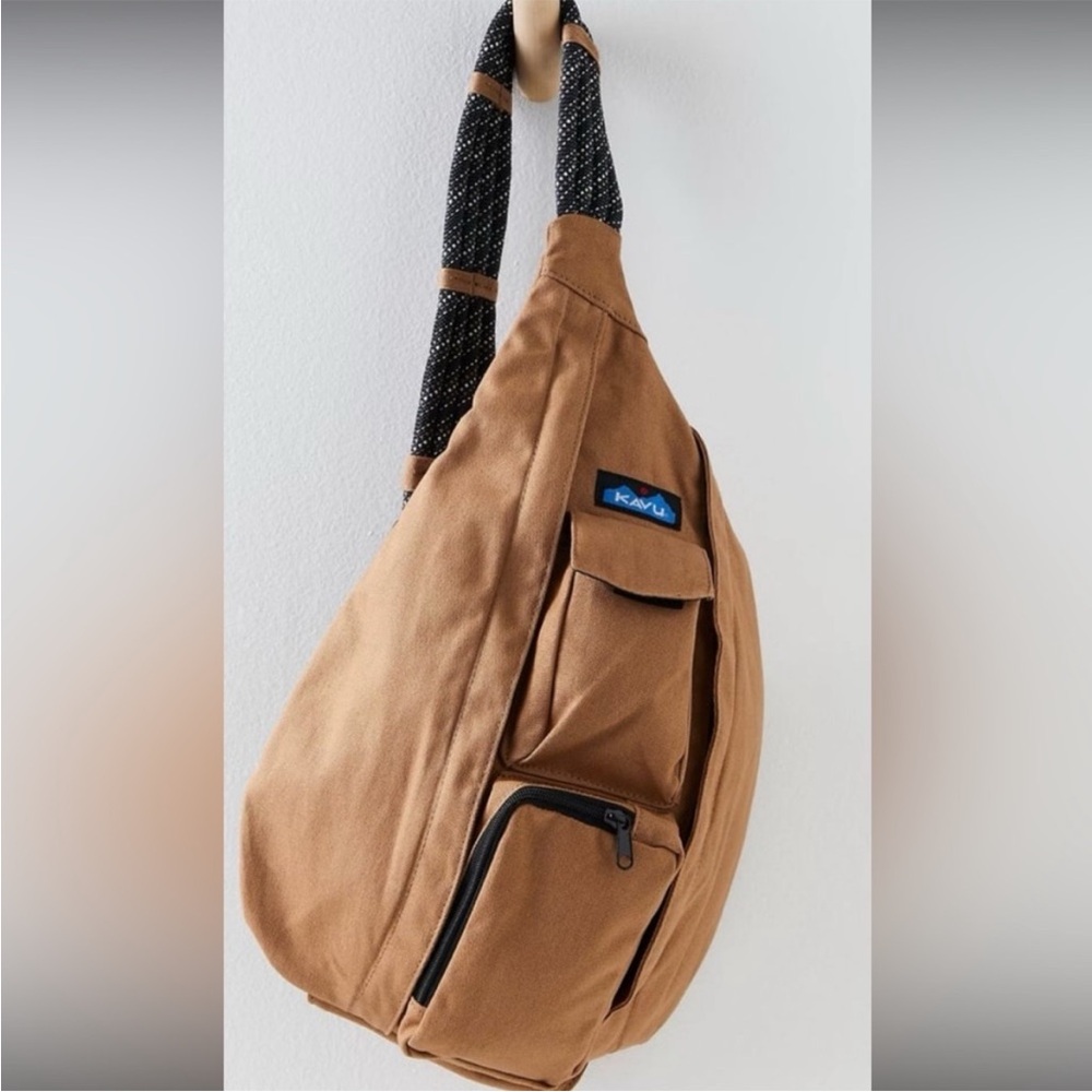 Kavu Brown Sling Backpack